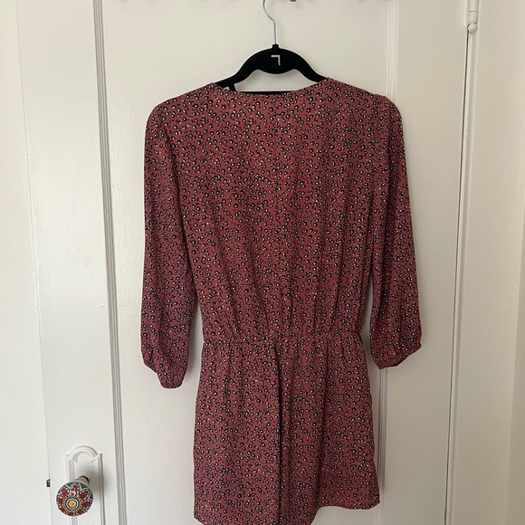 Alya Pink Animal Print Mini Romper - Picture 5 of 5